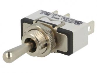 3-position toggle switch ON-OFF-ON 5A / 25VDC